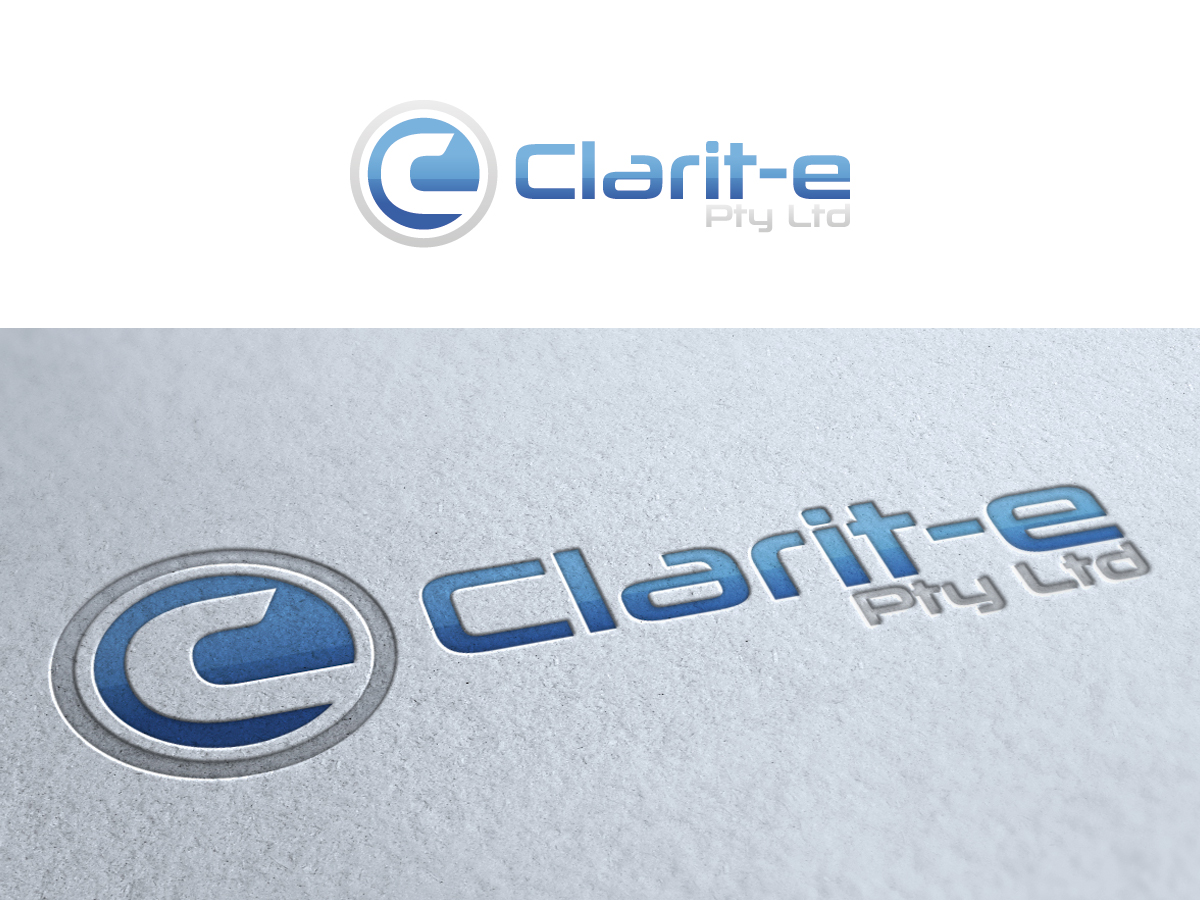 Logo Design by MIM design for Clarit-e Pty Ltd | Design #3141823