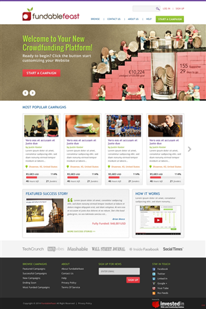 Web Design par pb pour ce projet | Design : #2764882