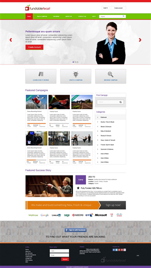 Web Design par pb pour ce projet | Design : #2770333