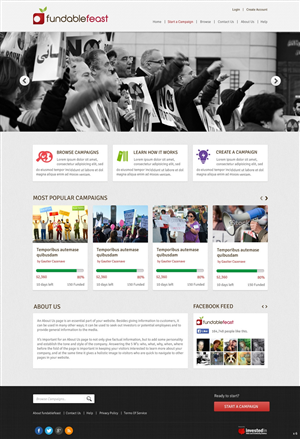 Web Design par pb pour ce projet | Design : #2770343