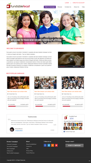 Web Design par pb pour ce projet | Design : #2775623