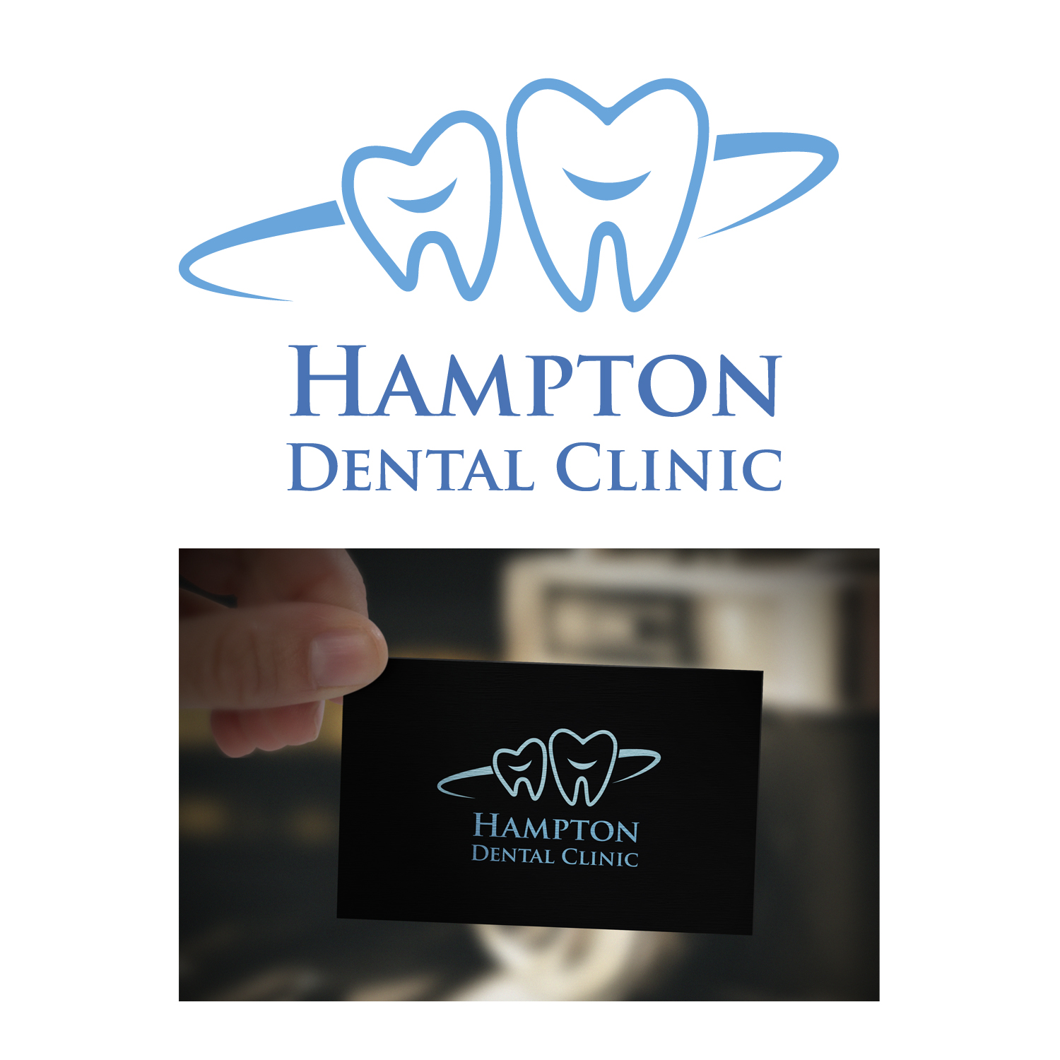 Logo Design by Wally_F for Hampton Dental Clinic | Design #17859003