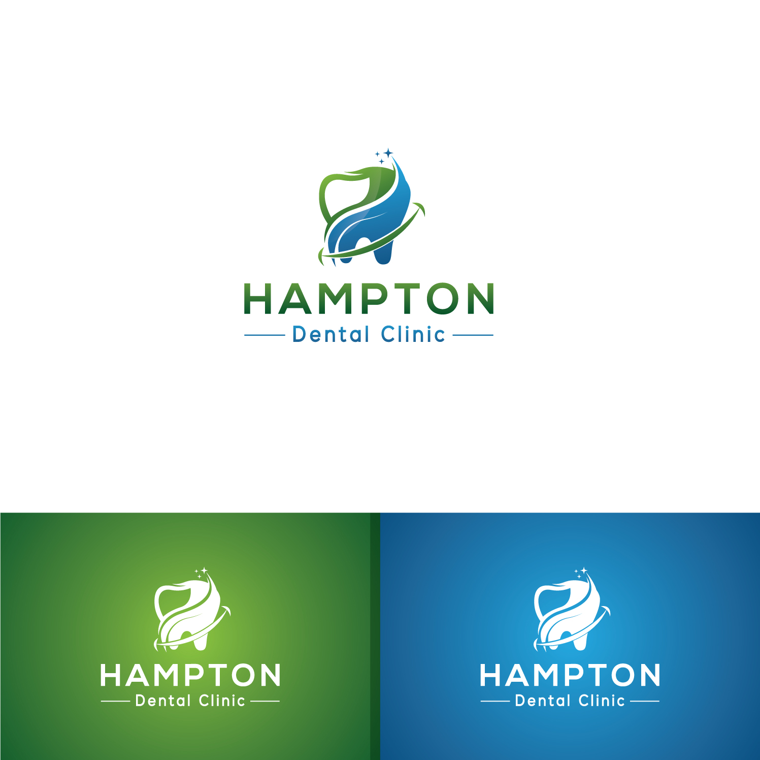 Logo Design by Deziners Zone for Hampton Dental Clinic | Design #17869068