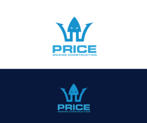 Price Marine Construction | Logo Design by renderman