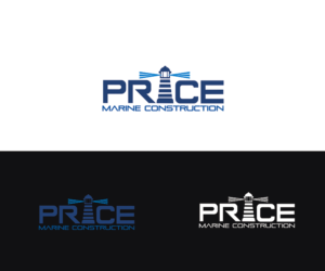 Price Marine Construction | Logo Design by Vishak vasu