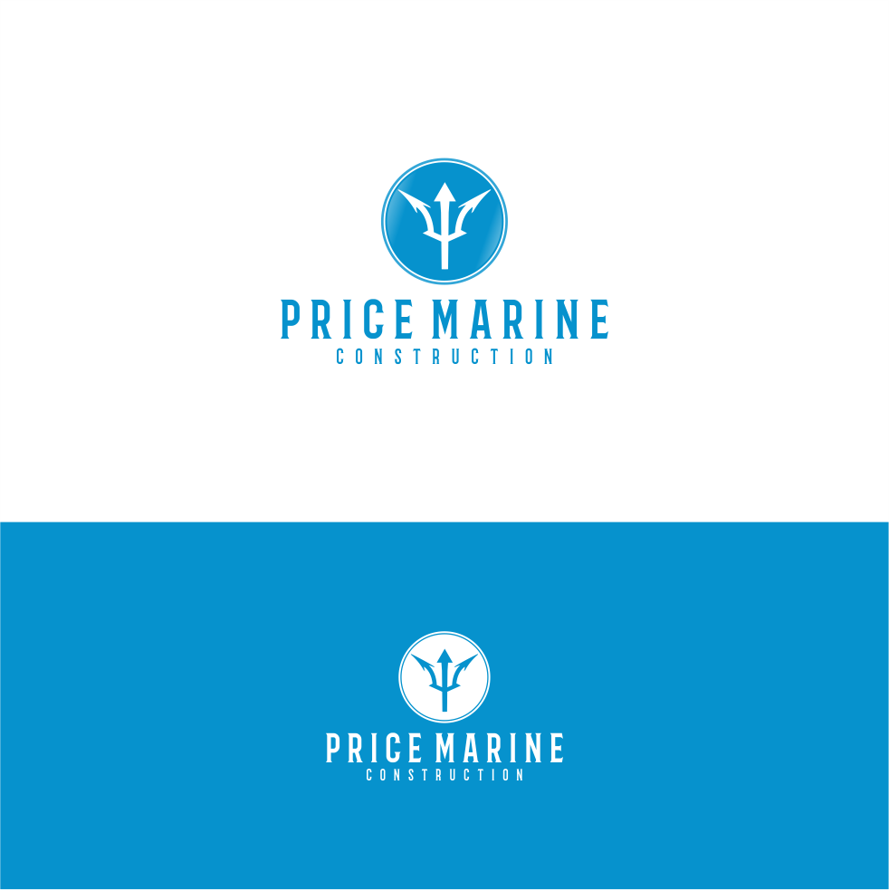 Logo Design by LouiePepito for Price Marine Construction Inc.  | Design #17881100