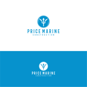 Price Marine Construction | Logo Design by LouiePepito
