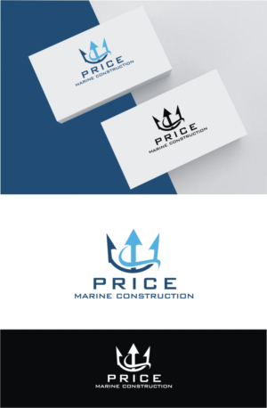 Logo Design by e-graphics for Price Marine Construction Inc.  | Design: #17848847