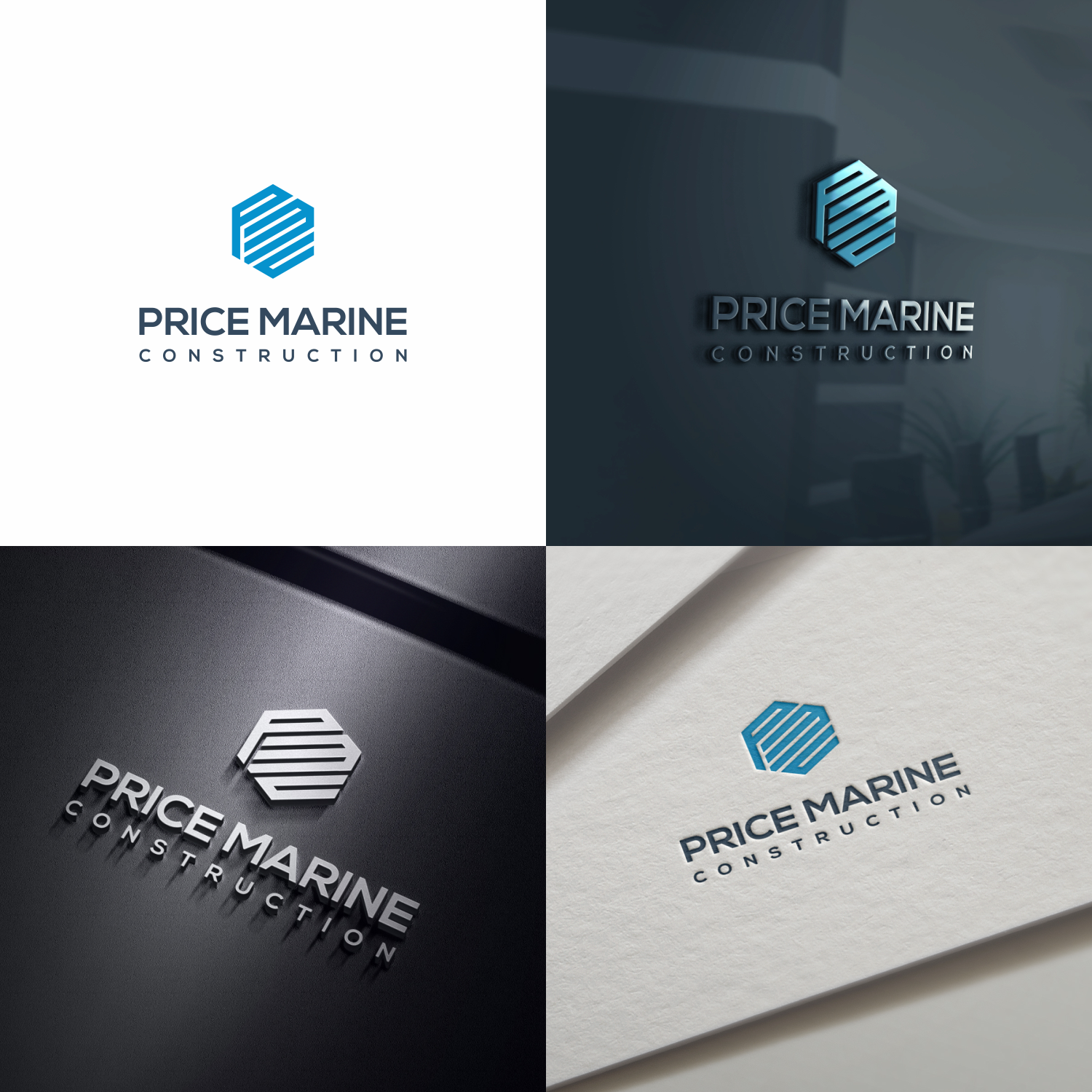 Diseño de Logo por Optimistic_Studio para Price Marine Construction Inc.  | Diseño #17889892