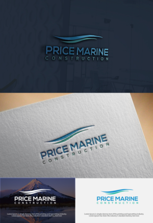 Logo Design by dr ghulam mustafa sahab for Price Marine Construction Inc.  | Design: #17841908