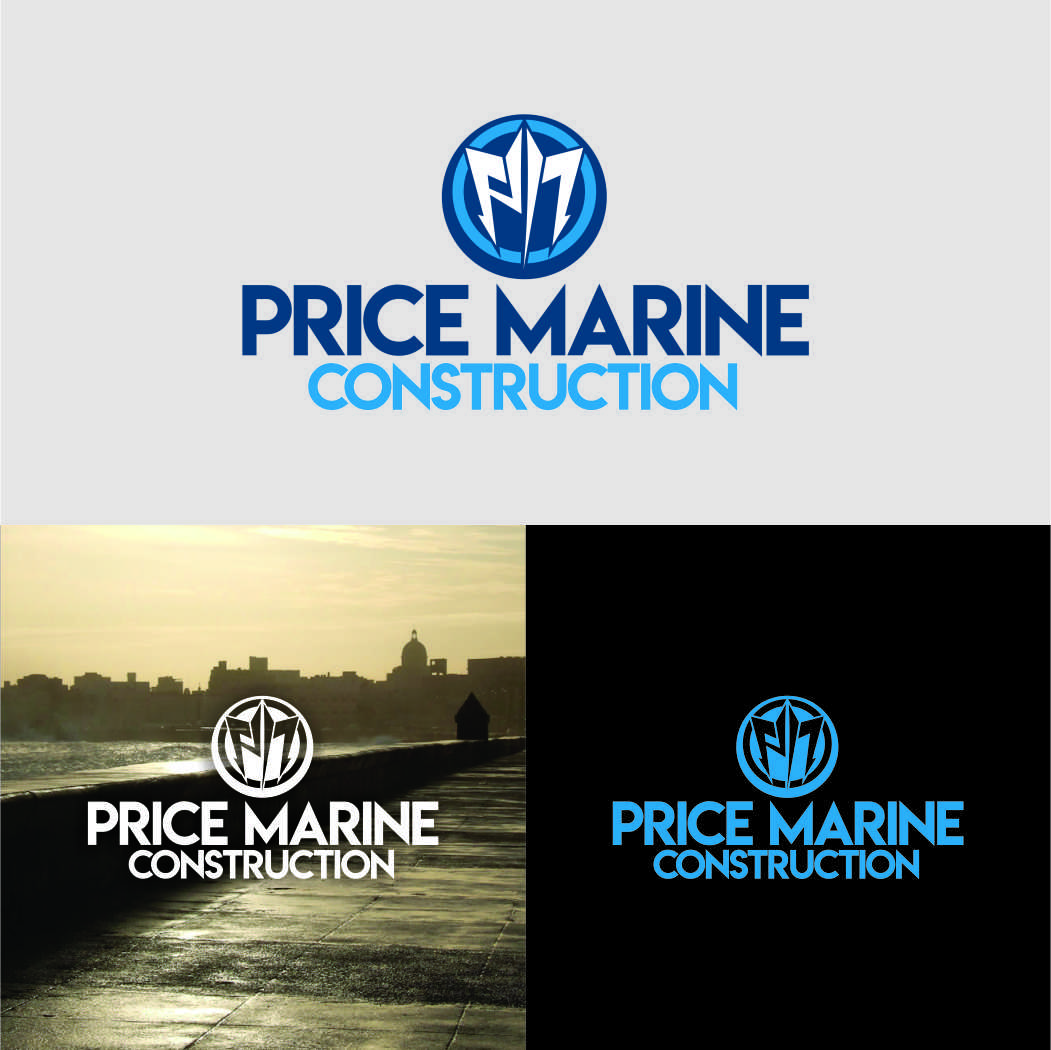 Logo Design by franco.harvey.david.20 for Price Marine Construction Inc.  | Design #17890617