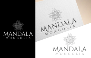 Mandala Mongolia | Logo Design by Juli creation