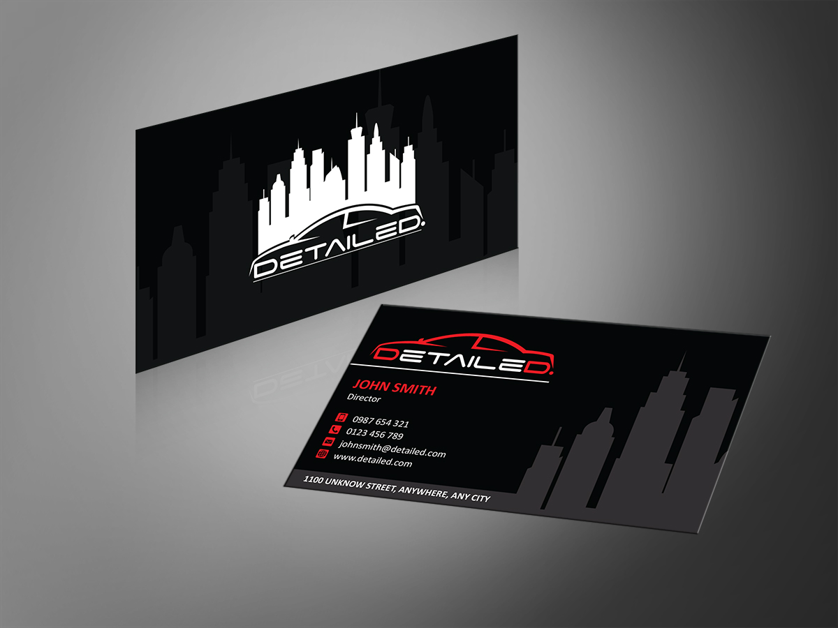 Business Card Design by MT for Detailed. | Design #2756637