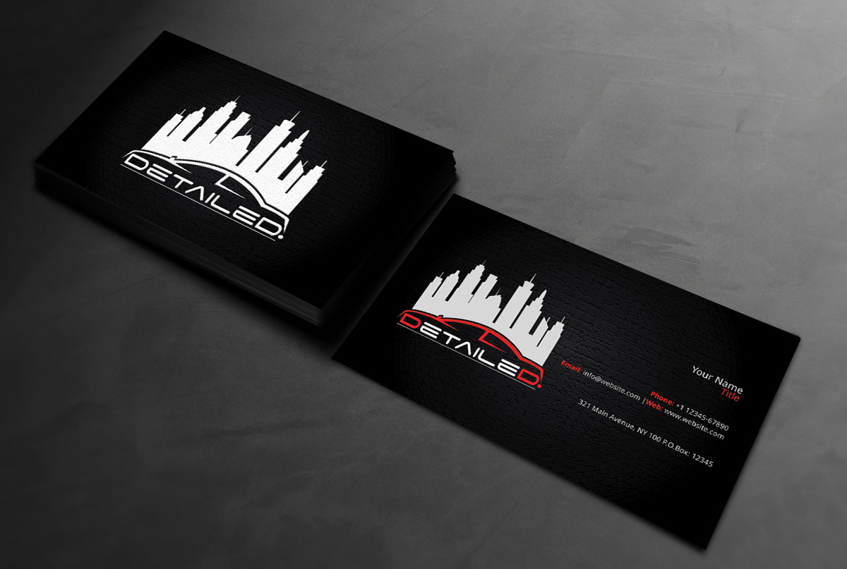 Diseño de Tarjeta de Presentación por DSGrafix para Detailed. | Diseño #2762646