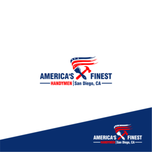 America's Finest Handymen                 San Diego, CA | Logo Design by .Ashu.