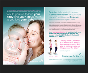 Womens Personal Training studio needs new year flyers | Diseño de Flyer por see why