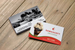 Business Card Design by JK18 for Samascott's Garden Market | Design: #17865891