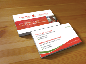 Business Card Design by Creations Box 2015 for Samascott's Garden Market | Design: #17851640