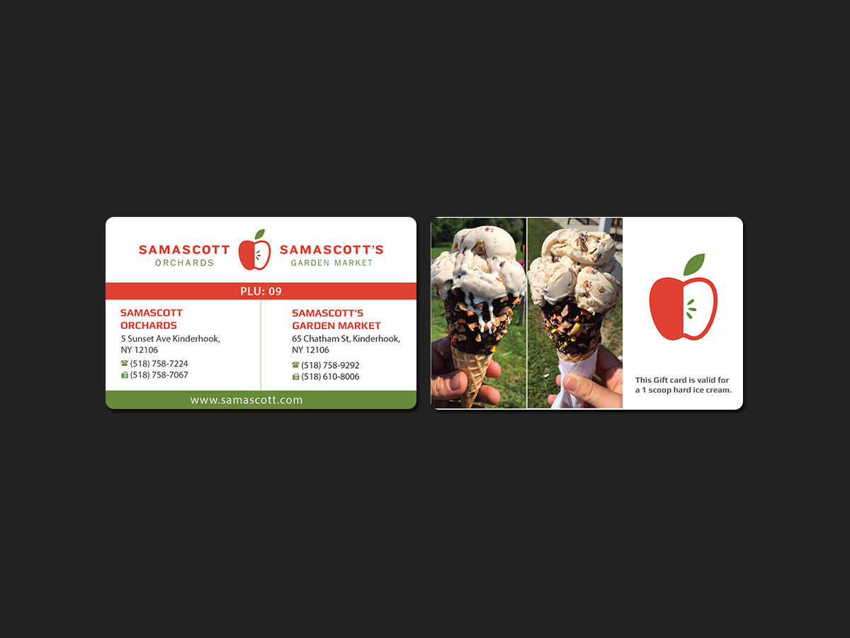 Business Card Design by Creations Box 2015 for Samascott's Garden Market | Design #17852677