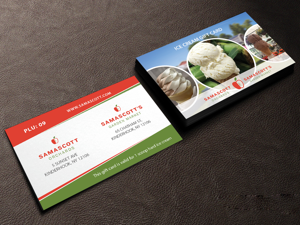 Business Card Design by Creations Box 2015 for Samascott's Garden Market | Design #17866108