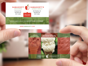 Business Card Design by Creations Box 2015 for Samascott's Garden Market | Design: #17866515