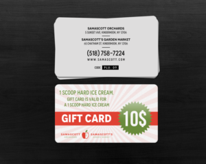 Business Card Design by chandrayaan.creative for Samascott's Garden Market | Design: #17847535