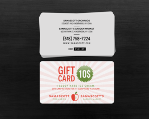 Business Card Design by chandrayaan.creative for Samascott's Garden Market | Design: #17847545