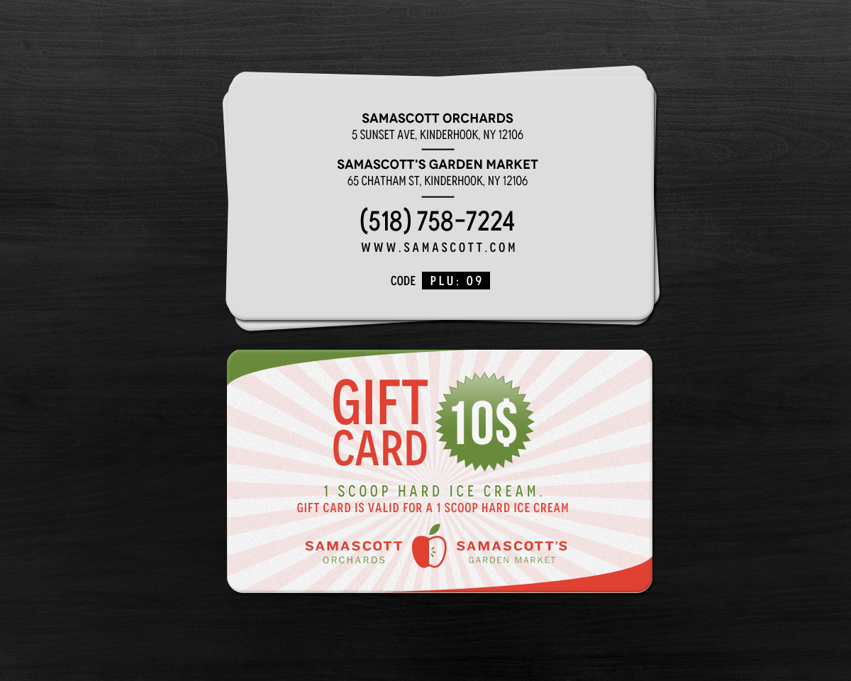 Business Card Design by chandrayaan.creative for Samascott's Garden Market | Design #17847546