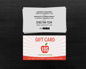 Business Card Design by chandrayaan.creative for Samascott's Garden Market | Design: #17847547