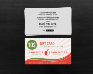 Business Card Design by chandrayaan.creative for Samascott's Garden Market | Design: #17847654