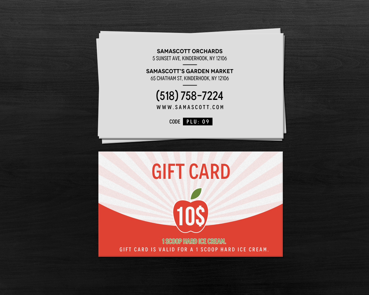 Business Card Design by chandrayaan.creative for Samascott's Garden Market | Design #17847655