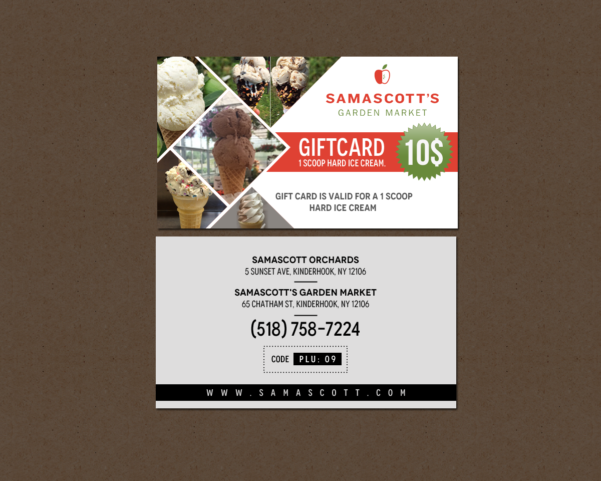 Business Card Design by chandrayaan.creative for Samascott's Garden Market | Design #17849641