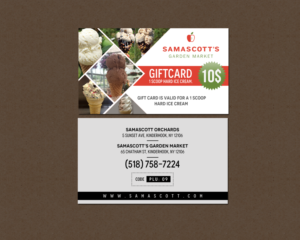 Business Card Design by chandrayaan.creative for Samascott's Garden Market | Design: #17849641