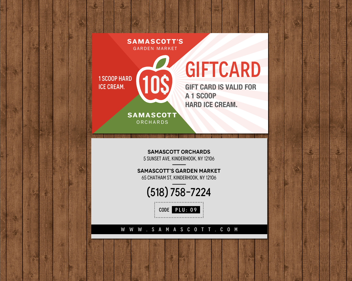 Diseño de Tarjeta de Presentación por chandrayaan.creative para Samascott's Garden Market | Diseño #17849642
