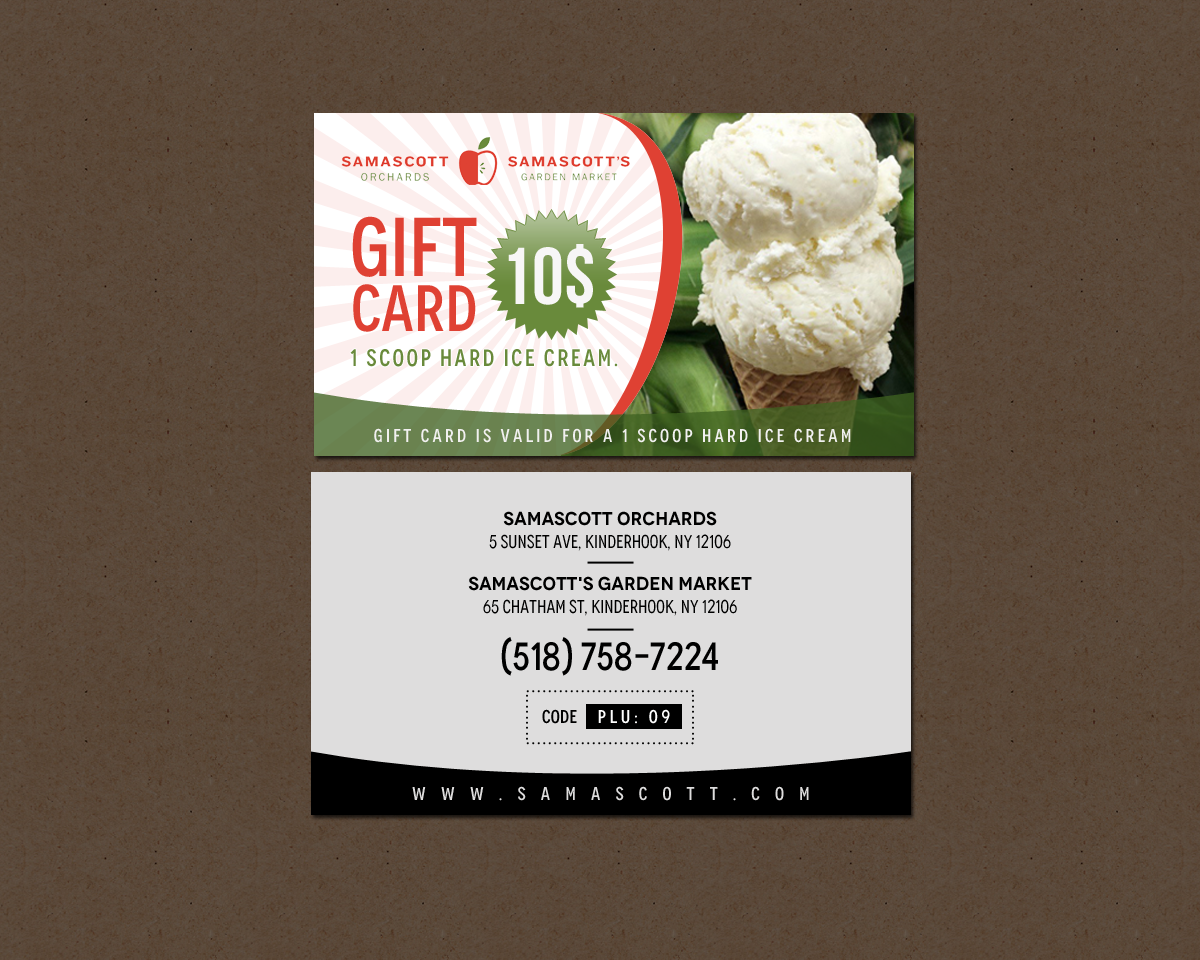 Diseño de Tarjeta de Presentación por chandrayaan.creative para Samascott's Garden Market | Diseño #17849643