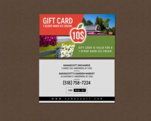 Business Card Design by chandrayaan.creative for Samascott's Garden Market | Design: #17849665