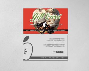 Business Card Design by chandrayaan.creative for Samascott's Garden Market | Design: #17880110