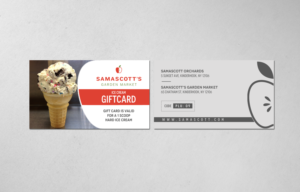 Business Card Design by chandrayaan.creative for Samascott's Garden Market | Design: #17921499