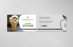 Business Card Design by chandrayaan.creative for Samascott's Garden Market | Design: #17921502