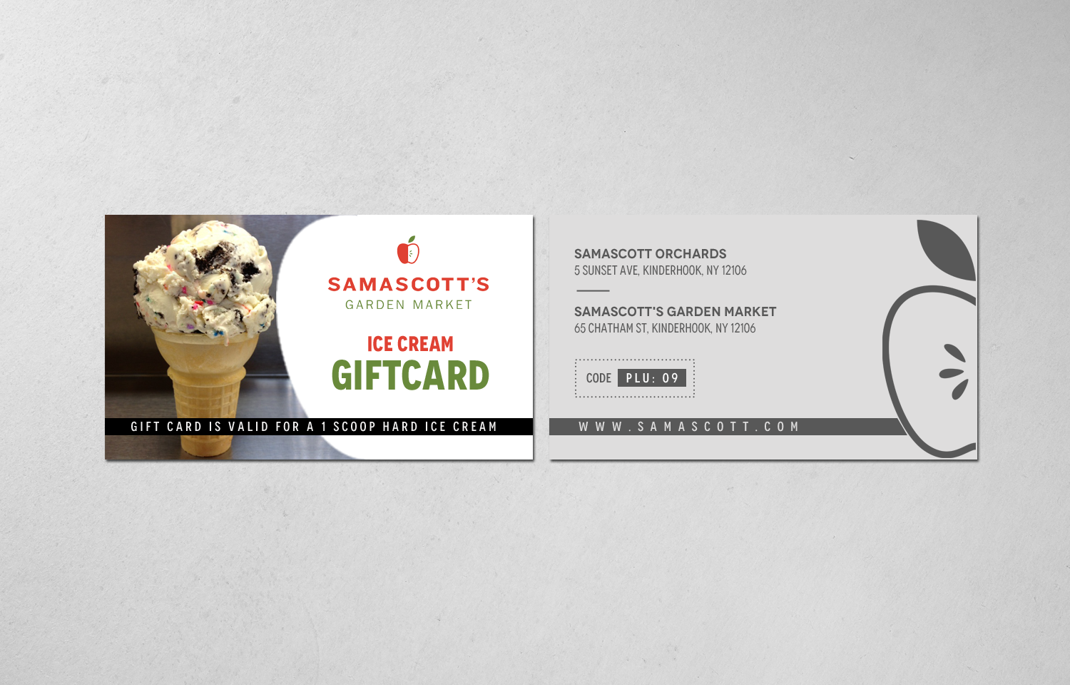 Business Card Design by chandrayaan.creative for Samascott's Garden Market | Design #17921503