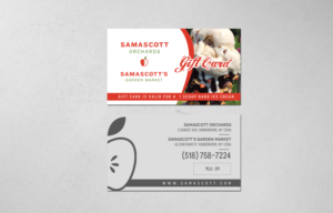 Business Card Design by chandrayaan.creative for Samascott's Garden Market | Design #18066331