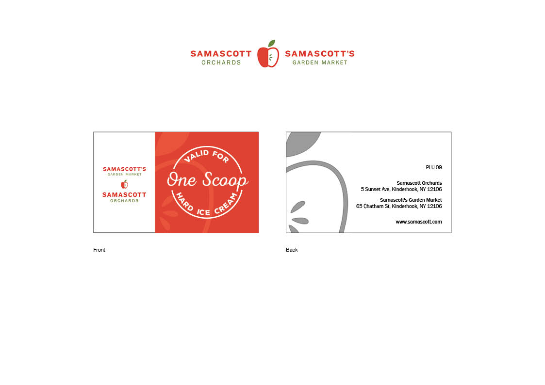 Diseño de Tarjeta de Presentación por CW92 para Samascott's Garden Market | Diseño #17903931