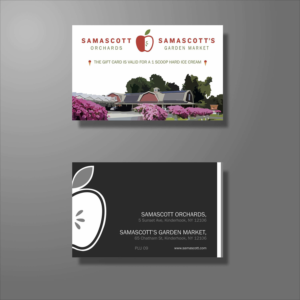 Business Card Design by Kpictura for Samascott's Garden Market | Design #17939873