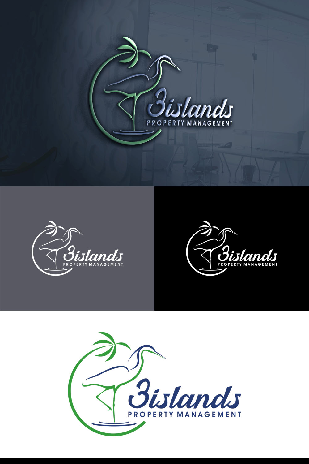 Logo Design by e-graphics for 3 Islands Property Management | Design #17861169