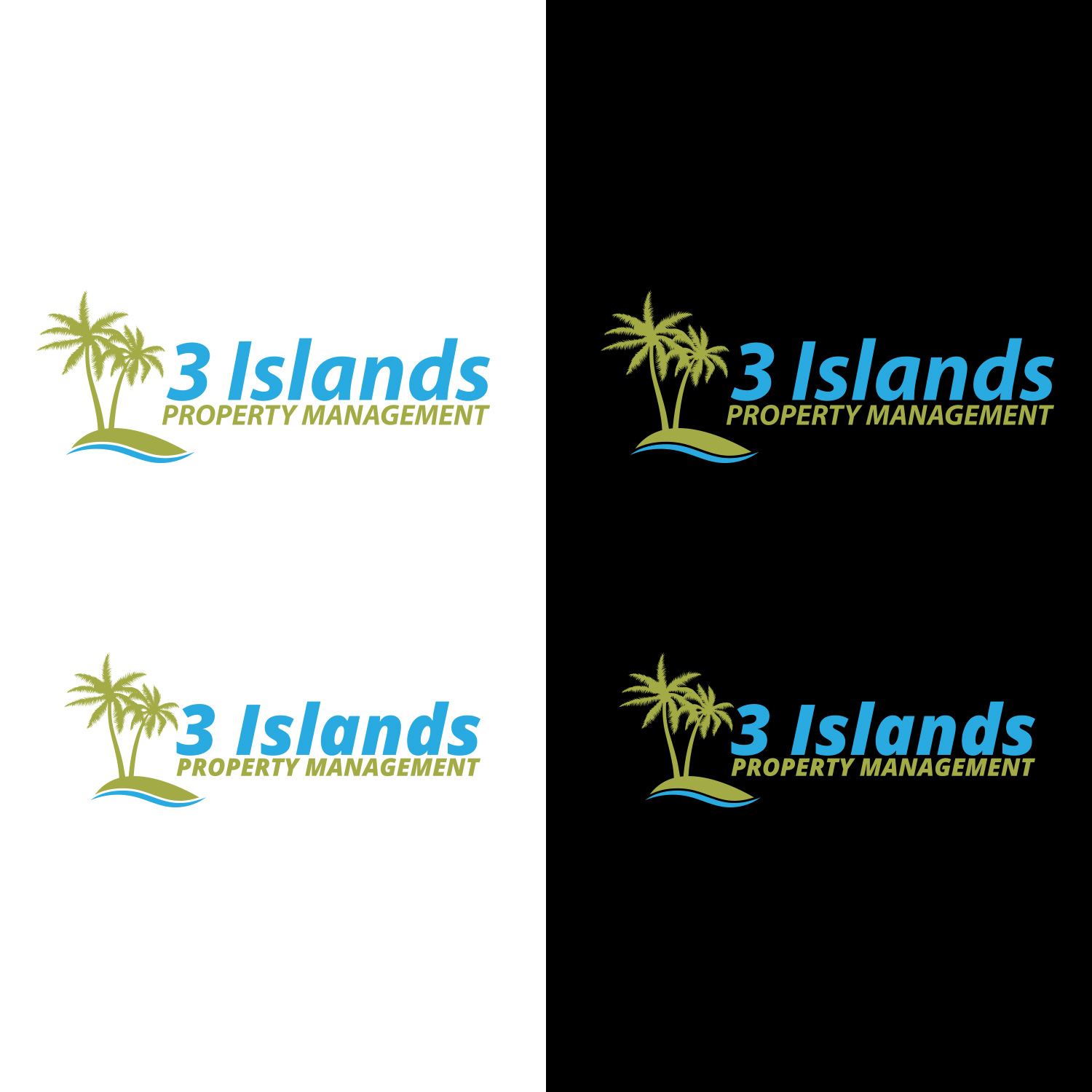Logo Design by DesignDUO for 3 Islands Property Management | Design #17940120