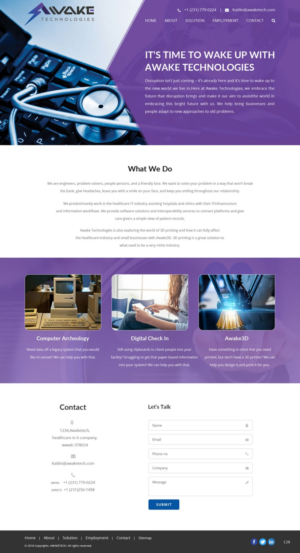 Web Design by pb for this project | Design: #17849613