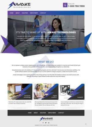 Web Design by pb for this project | Design: #17849614
