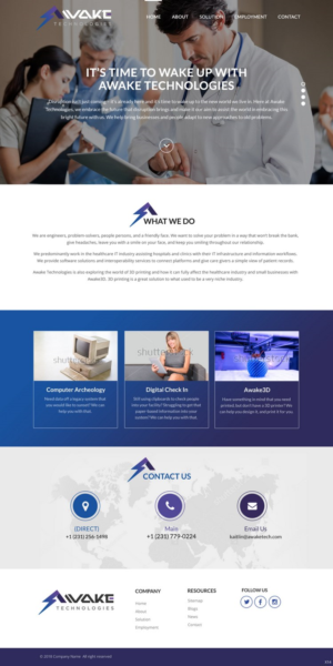 Web Design by pb for this project | Design: #17849616