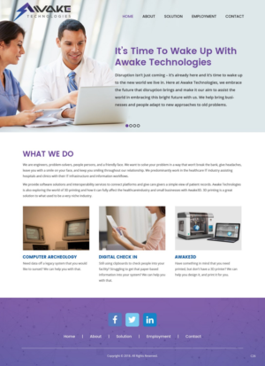 Web Design by pb for this project | Design: #17849622