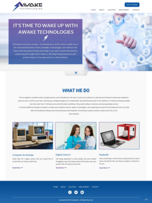 Web Design by pb for this project | Design: #17849623